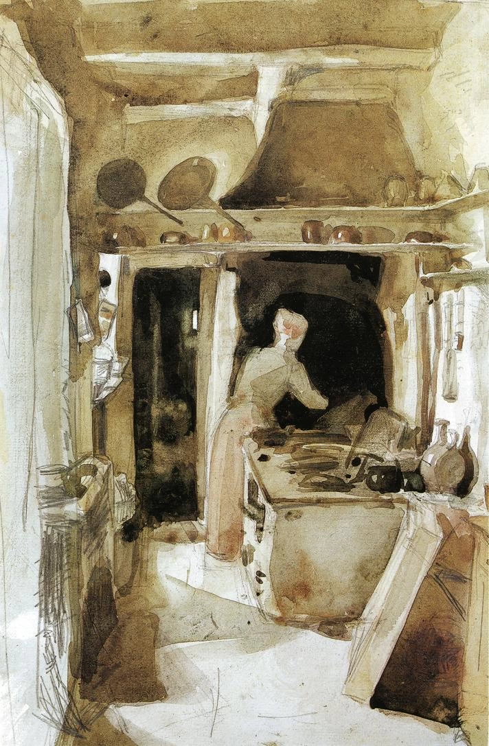 Ames McNeill Whistler - La cucina